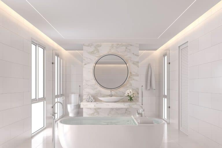 salle de bain marbre blanc 1